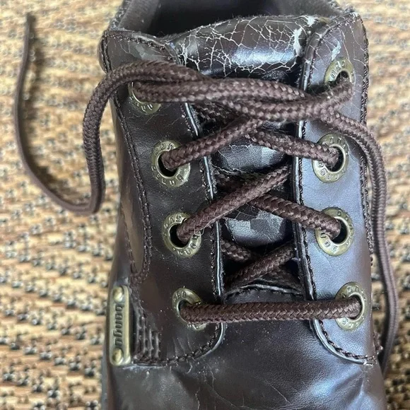 Vintage Bongo chunky brown platform oxford shoes - Picture 6 of 8